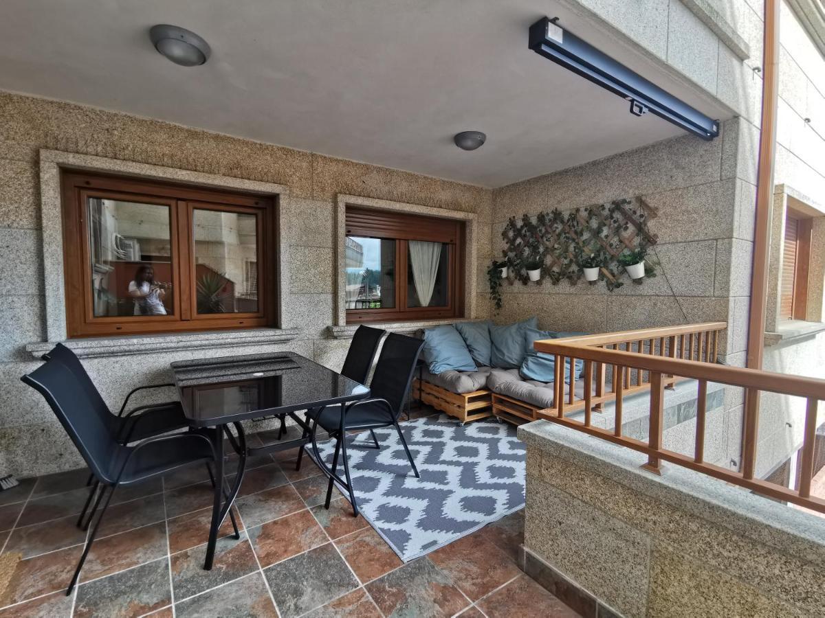 Precioso Apartamento En La Playa De La Lanzada. Sanxenxo Eksteriør billede